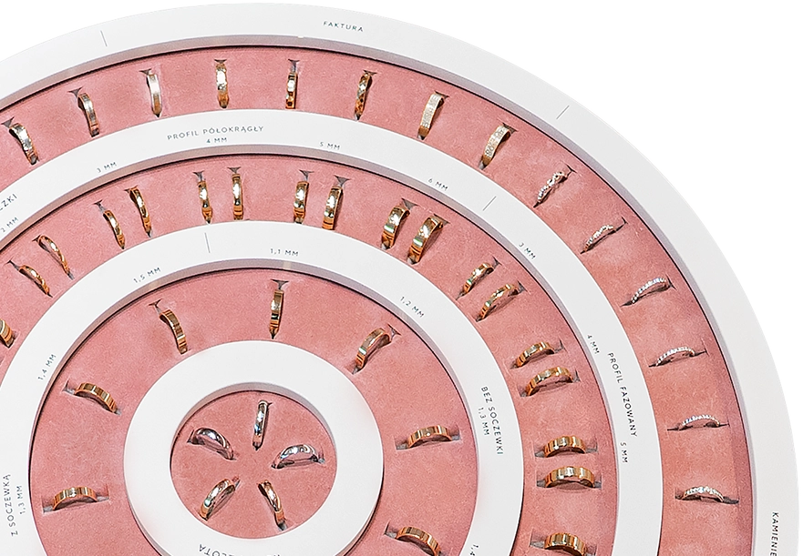 Zbliony widok na Wedding Spinner.